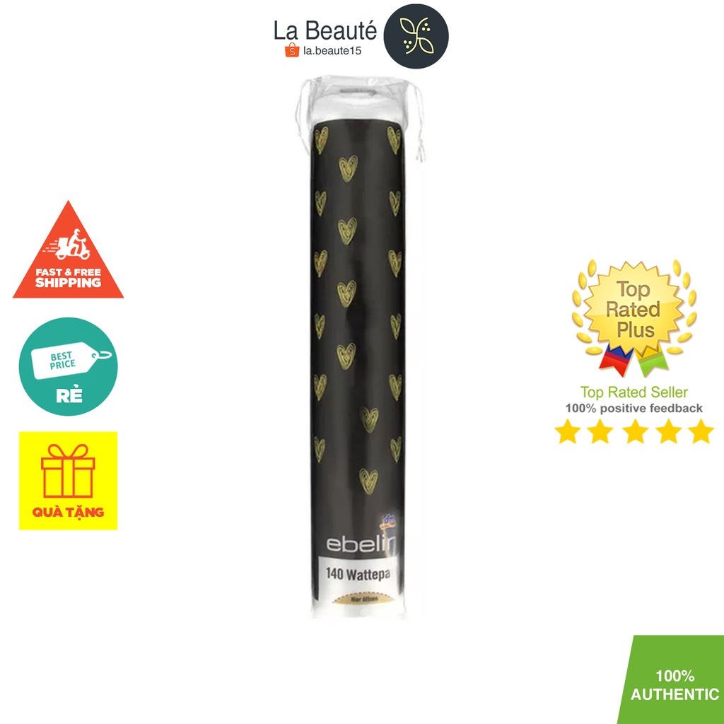 Bông Tẩy Trang Ebelin, Cien, Tetra Medical, Cotopads Velpeau - Hàng Đức Or Pháp, Từ 140 Miếng Đến 500 Miếng