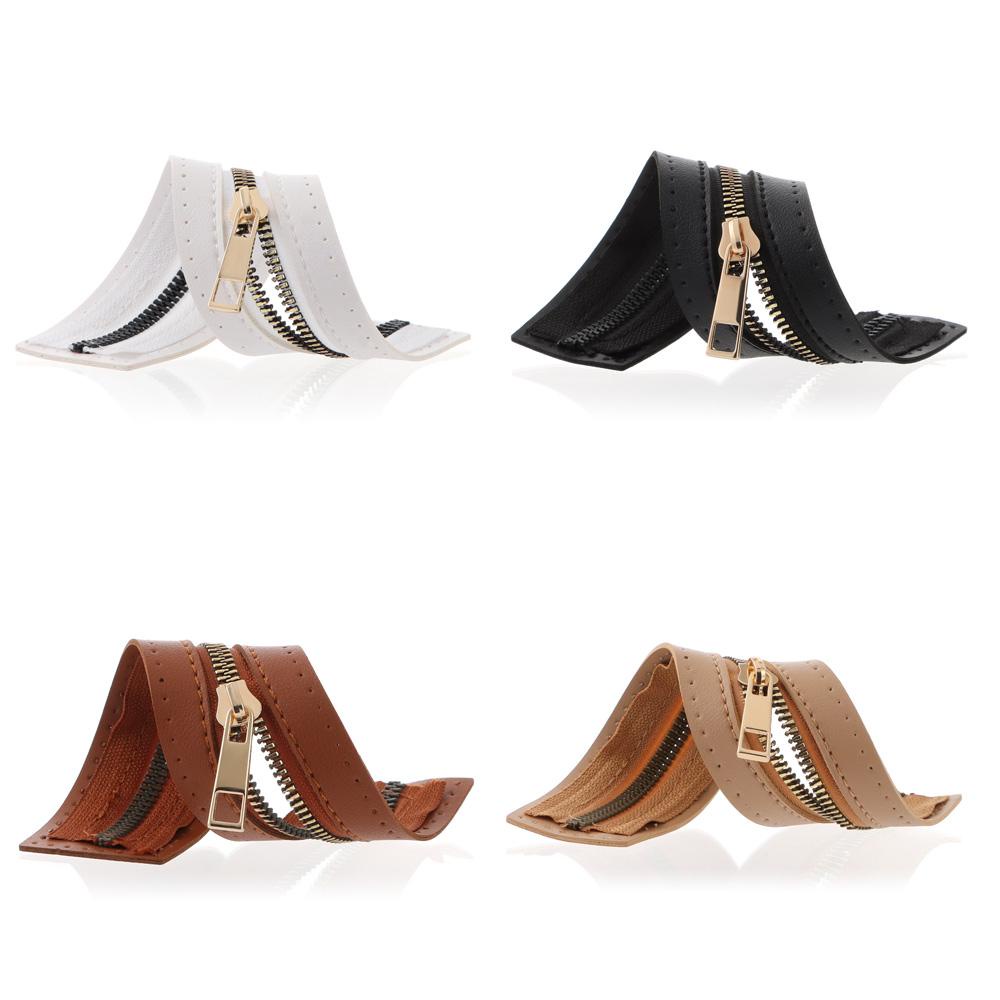 MIHAN1 Dây Khóa Kéo Thay Thế Bằng Da PU Cho Túi Xách MIHAN1