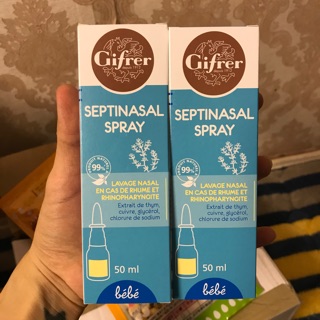 Nước muối kháng viêm Gifrer dạng xịt chai 50ml