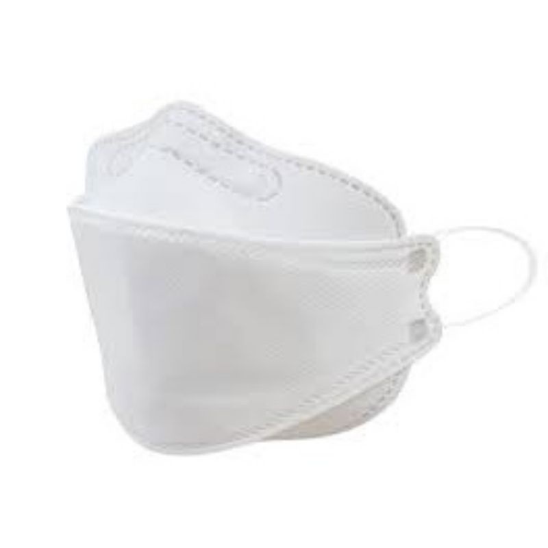 Khẩu  trang y tế Bông Bạch Tuyết KF94 4 lớp trắng  gói 10 cái.