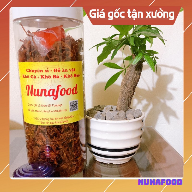 1kg khô heo xá xíu /khô heo ngũ vị đặc biệt NuNaFoods cao cấp