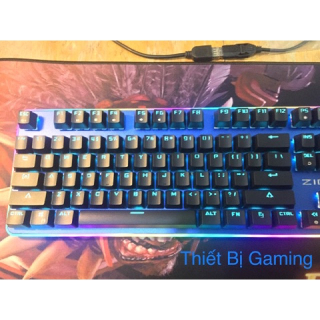 Bàn Phím Cơ có dây Zidli ZK11 - Hàng Chính Hãng