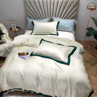 Drap bọc chăn ga lụa Tencel sợi 100s