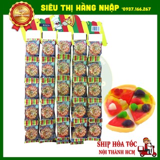 Bịch 50 Kẹo dẻo hình bánh Pizza Risen Mỹ