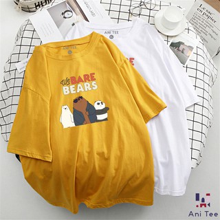 [UNISEX] Áo Thun 3 Gấu Cool Ngầu Kính Đen 100% Cotton Form Rộng