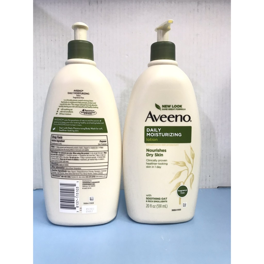 [Hàng Auth] Sữa Dưỡng Thể Aveeno Daily Moisturizing Lotion- 591ml.