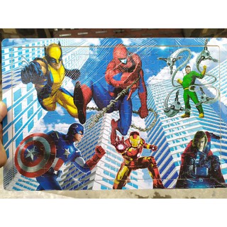 Tranh ghép Spiderman gỗ 200 miếng  bản to nhất 32x45 cm