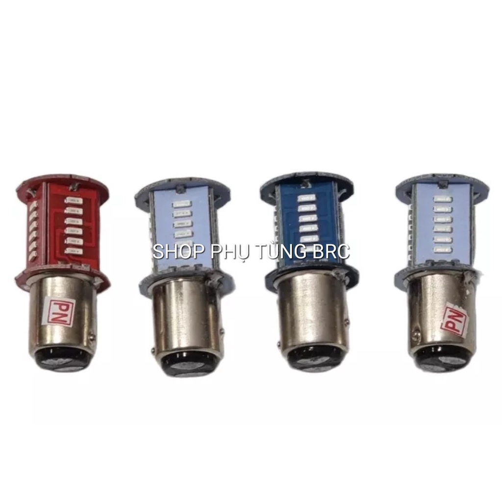 Bóng đèn hậu siêu sáng kiểu chạy AUDI và sấm chớp F1 thích hợp với nhiều loại xe như: DREAM, WAVE, SIRIUS, SH....