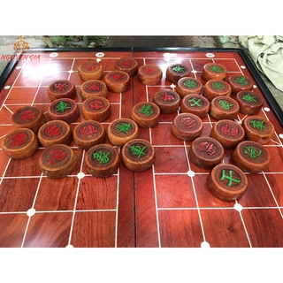 Quân cờ Tướng gỗ Hương (Không bao gồm bàn)