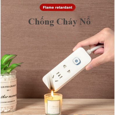 Ổ cắm điện đa năng thông minh 3 cổng USB 5V sạc nhanh, tiết kiệm 30KW/h, chịu tải lớn 2500W, chống quá tải, cháy nổ