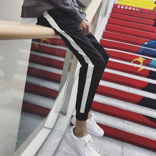 Quần 1 sọc line bo nam nữ bigsize | BigBuy360 - bigbuy360.vn