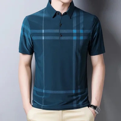 Áo polo Tay Ngắn Màu Sắc Thời Trang Phong Cách Cho Nam