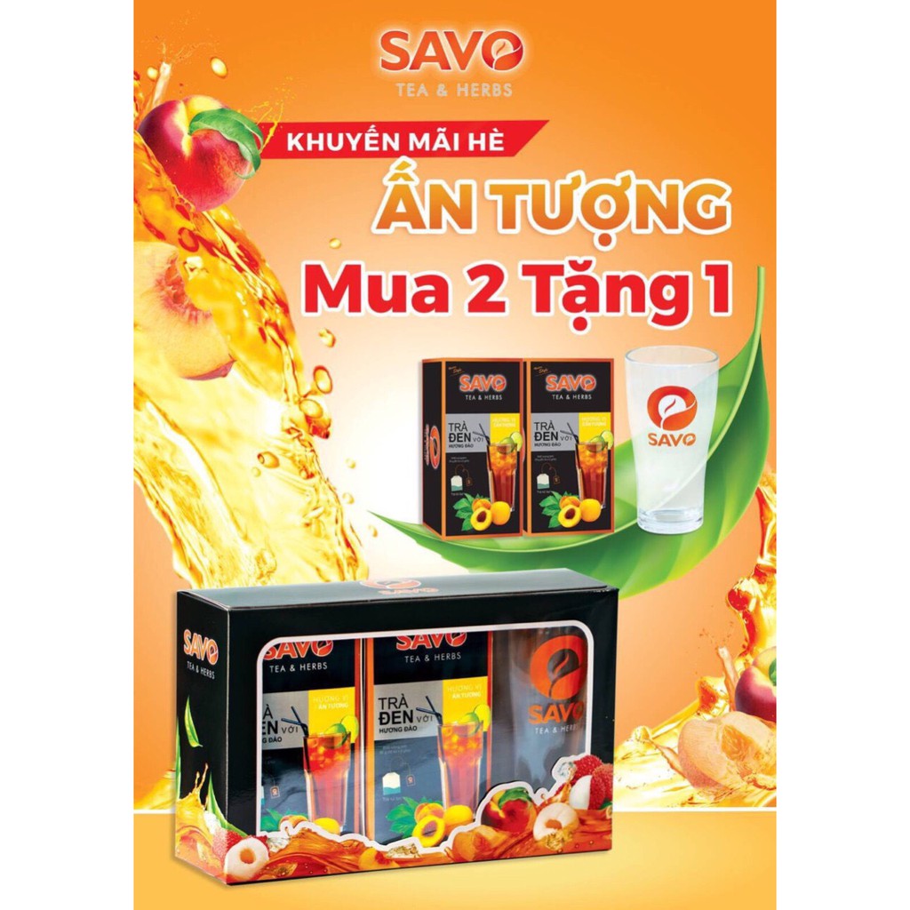 Trà túi lọc Savo - Compo mua 2 tặng 1