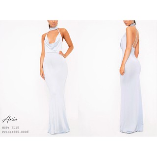 Đầm Maxi đi tiệc cổ đổ, sexy