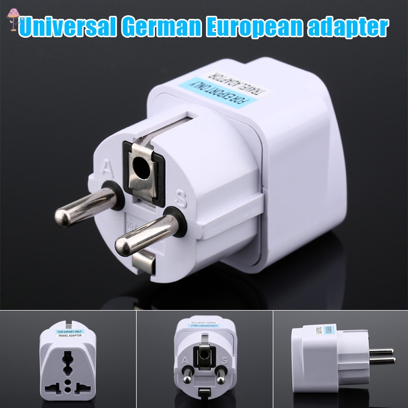LL Universal US UK AU To EU Plug USA To Euro Europe Travel Wall AC Power Charger Outlet Adapter Converter  @VN