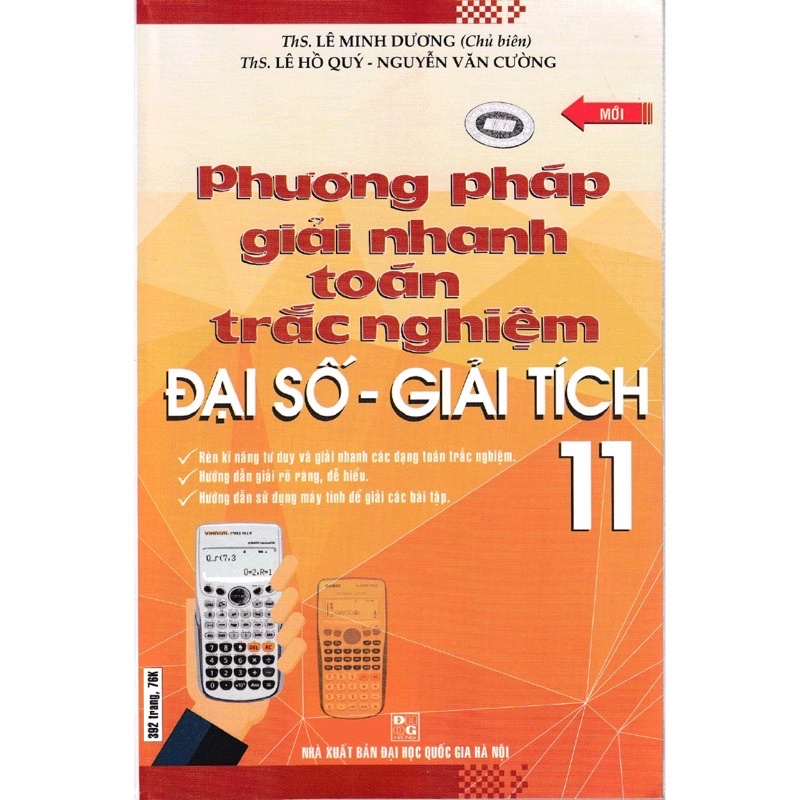 Sách - Phương Pháp Giải Nhanh Toán Trắc Nghiệm Đại Số - Giải Tích 11