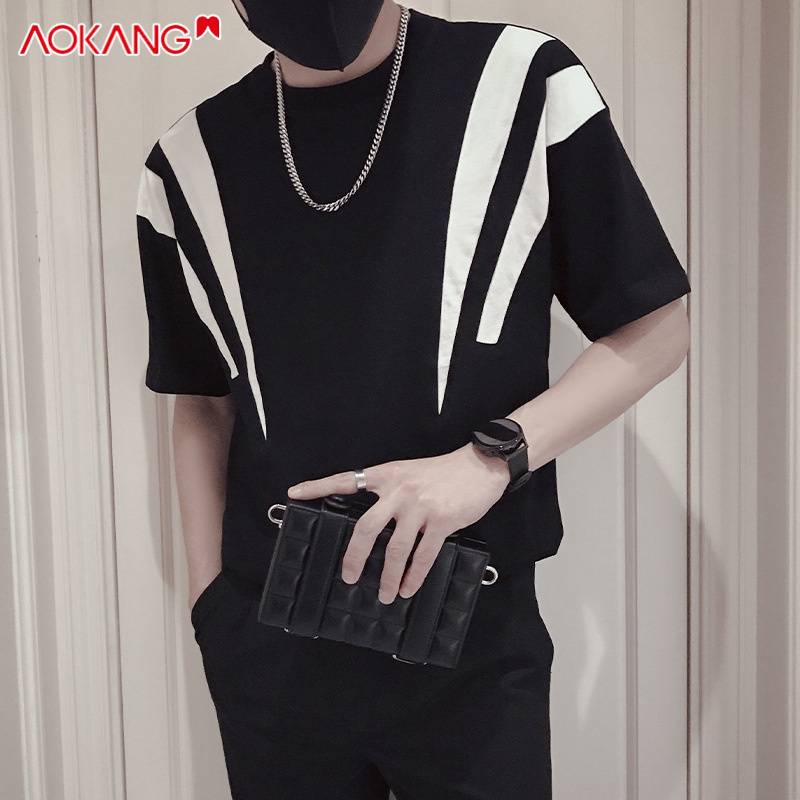 Áo thun AOKANG tay ngắn thời trang mùa hè mới cho nam