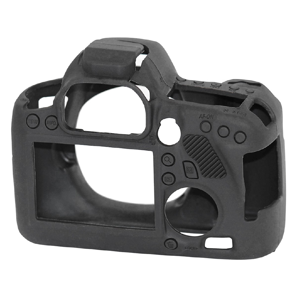Bao Silicon Bảo Vệ Máy Ảnh cover Cho Canon 6D đen