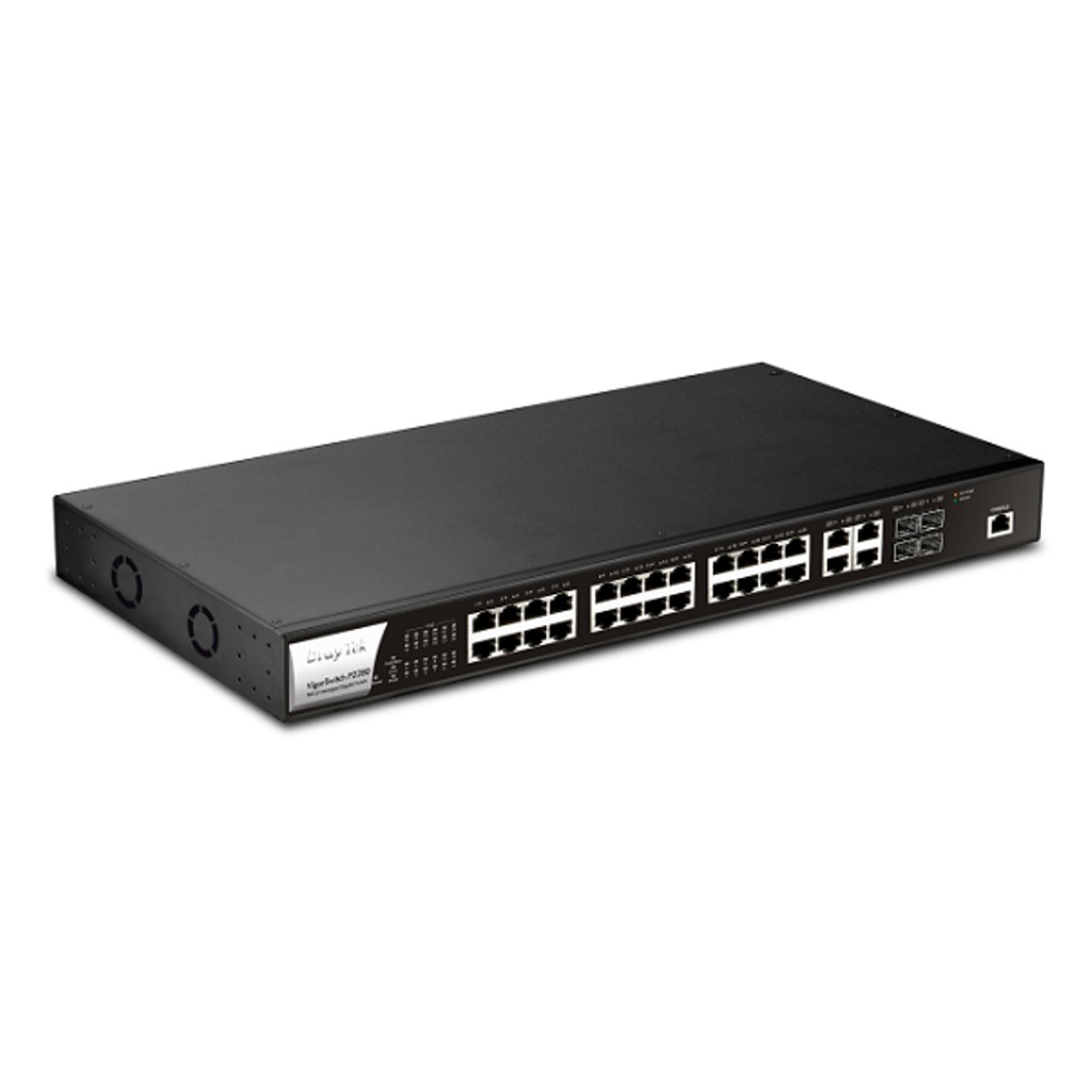 Thiết Bị Mạng 24-Port PoE L2 Managed Gigabit Switch DrayTek Vigor P2280