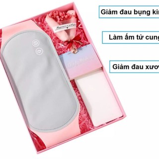 Máy massage làm ấm bụng cho phụ nữ đến kì kinh nguyệt,phụ nữ sau sinh.làm nóng và rung 3 mức.tặng 1 quần tất 50k