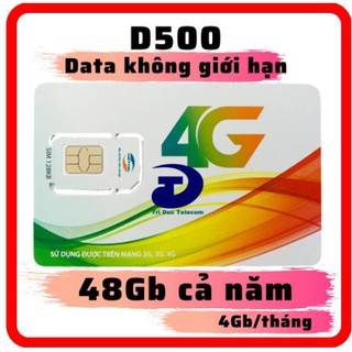 [FREESHIP] Sim 4G Viettel D500 - D900 Trọn Gói 1 Năm Không Nạp Tiền - NGHE GỌI ĐƯỢC