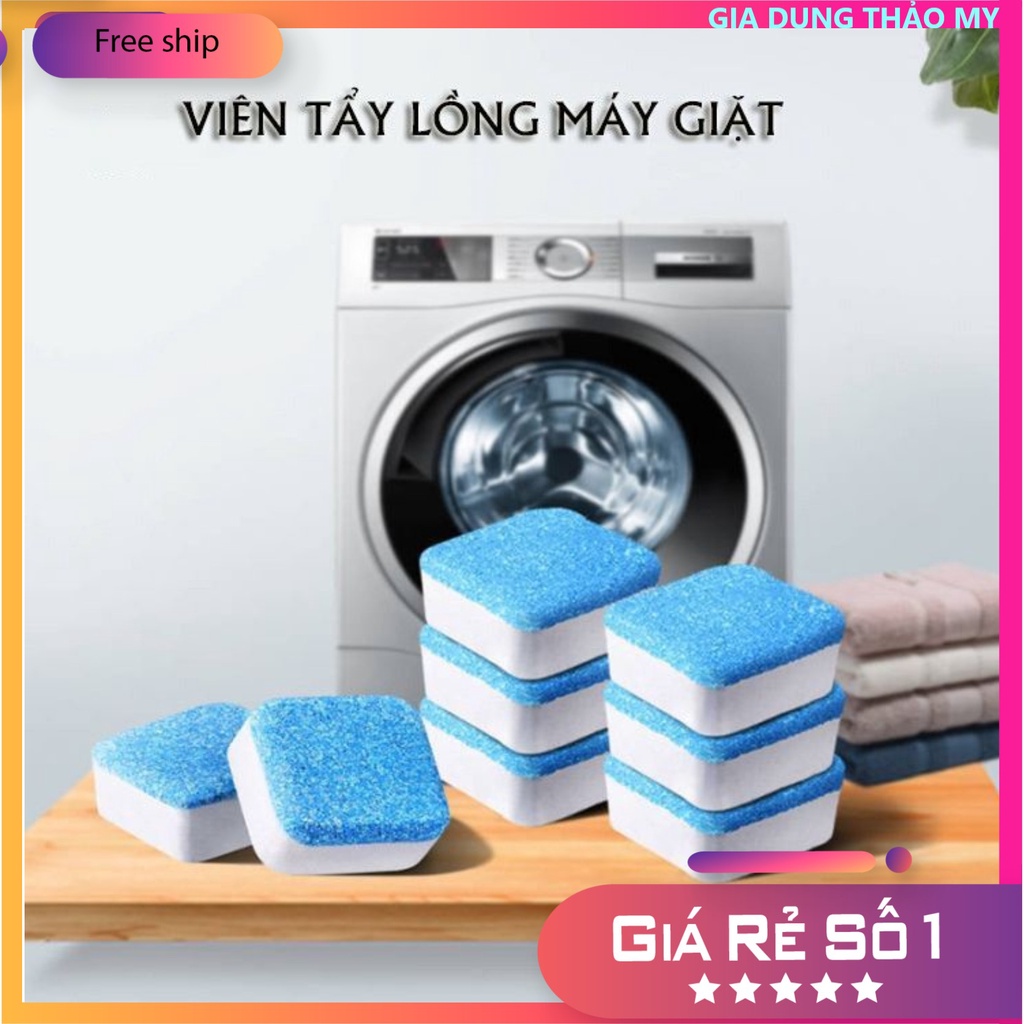 Viên tẩy lồng giặt ( Hàng cao cấp) -( Túi 12 viên)