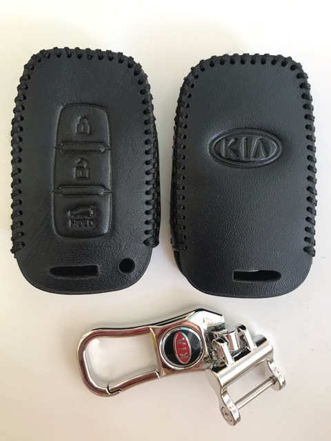 Bao da khóa thông minh Smart key  KiA 3 nút