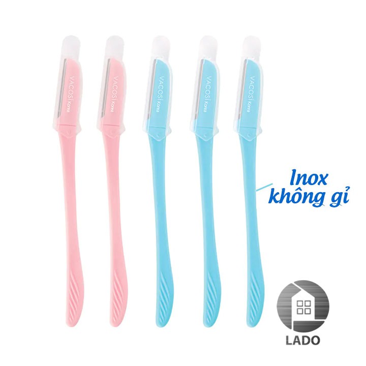 Set 5 dao cạo lông mày Vacosi Eyebrow Knife