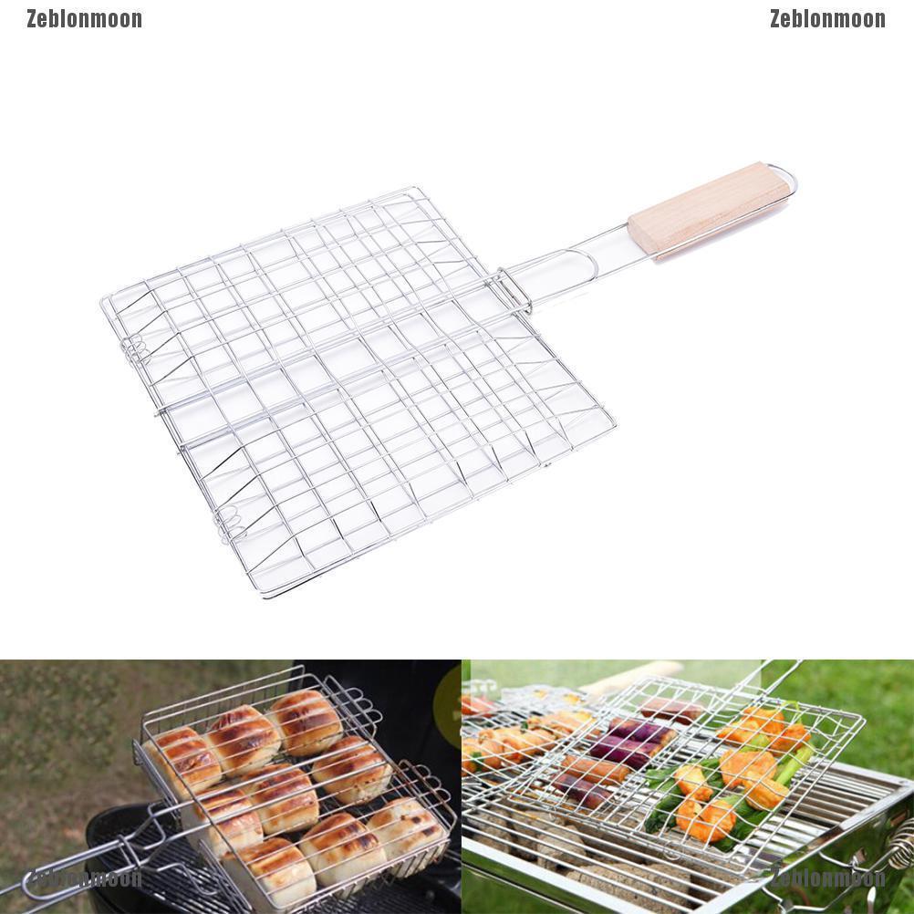 Dụng Cụ Nướng Thịt Bbq Bằng Gỗ Tiện Lợi