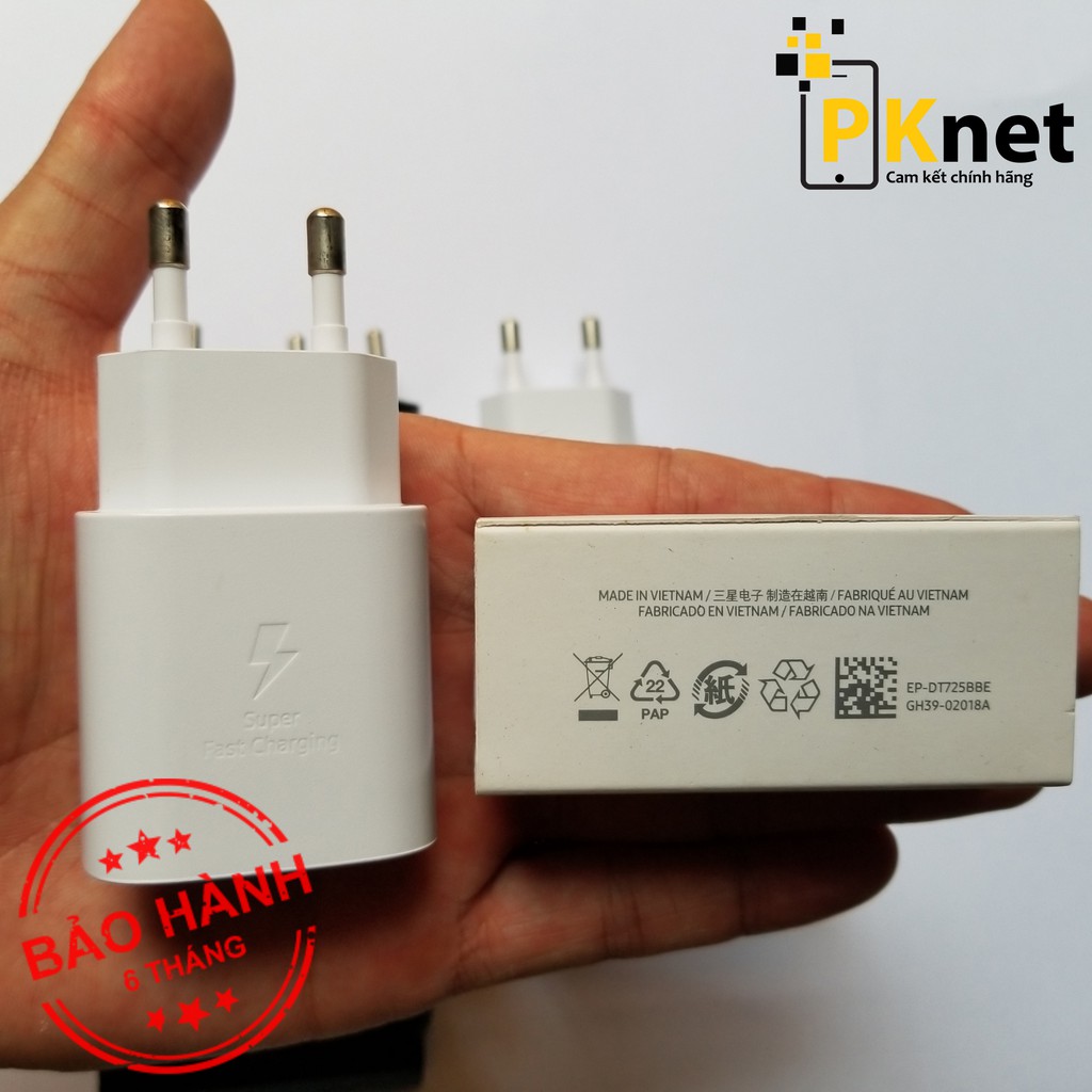 Bộ sạc nhanh SAMSUNG 25W (kèm cáp) - Chính Hãng