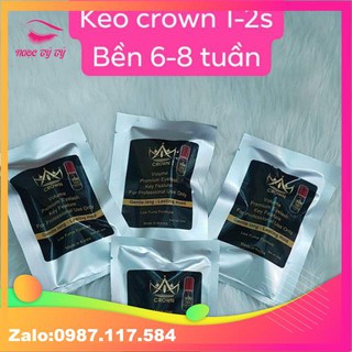 Keo Crown nối mi cao cấp (2.3s )