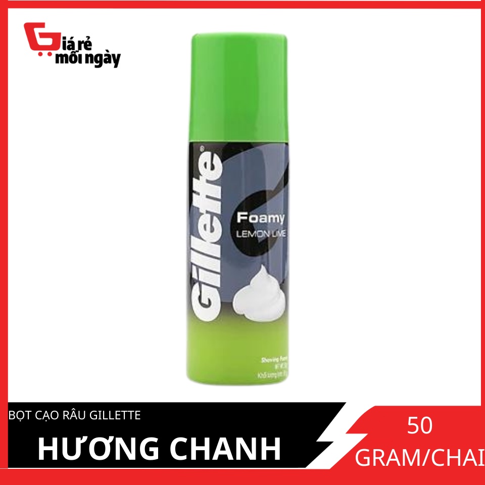Bọt cạo râu Gillette Hương Chanh 50g