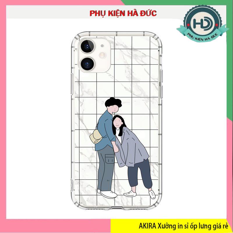 Shop chuyên bỏ sỉ ôp lưng iphone cặp đôi tí hon giá gốc tại xưởng in ốp Akira