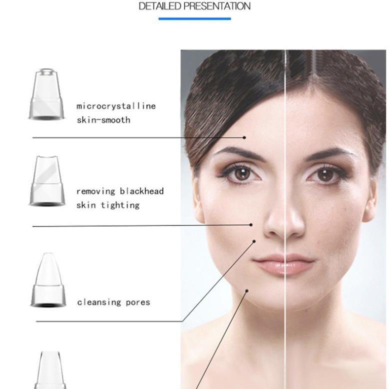 [DTT] Máy Hút Mụn MYONE ⚜️FREESHIP⚜️ Máy Hút Mụn Mini Vi Tinh Thể Đầu Hút Có Hai Lớp Chuyên Dụng | BigBuy360 - bigbuy360.vn