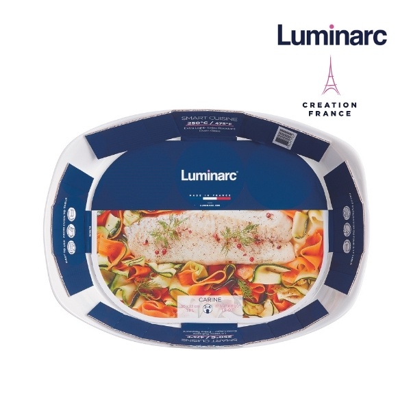 Khay Nướng Thuỷ Tinh Luminarc Smart Cuisine Chữ nhật 30x22cm- LUKHP8332