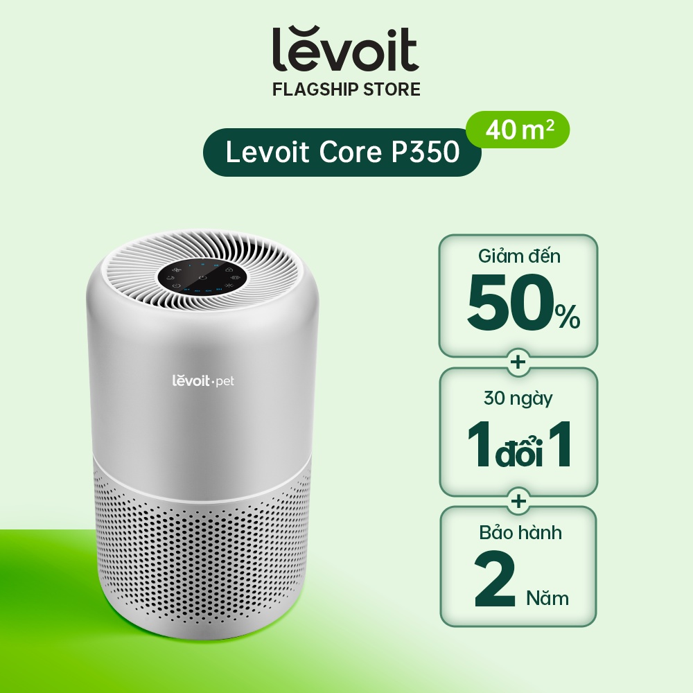Máy Lọc Không Khí Levoit Core P350 40m2 - Hàng Chính Hãng