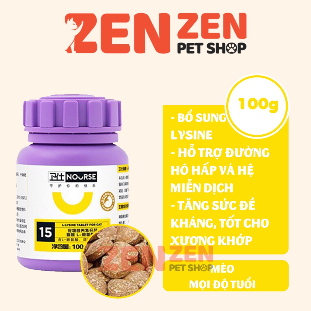 NOURSE - Vitamin cho chó mèo - Dạng viên, gel - Vitamin tổng hợp, dưỡng lông, tiêu búi lông, bí tiểu, hô hấp