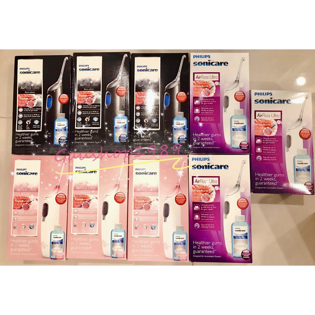 MÁY TĂM NƯỚC PHILIPS SONICARE AIRFLOSS PRO ULTRA