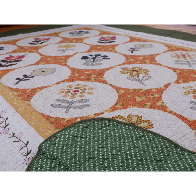 THẢM COTTON LÓT SÀN THIẾT KẾ TINH TẾ, MÀU SẮC PHÙ HỢP