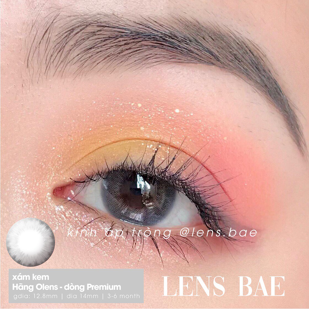 8 mẫu lens mắt cận xám gray bán chạy nhất 2021 DABAE kính áp tròng Hàn Quốc Korea