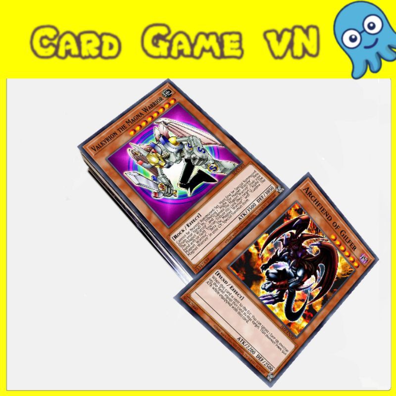 [BÀI IN] Bài YuGiOh - Full bộ bài của YuGi trong Legendary 1 - Card Game VN
