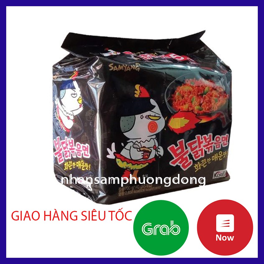 [Mã GROSALE2703 giảm 8% đơn 250K] Mì cay Hàn Quốc, Mỳ cay Samyang, Mi Khô Gà Cay Nongshim LỐC