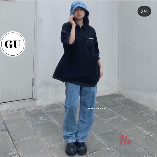 [Có Ảnh Thật Và Video] Áo Thun Polo Đầu Bò Wonder Chất Liệu Su Cực Mát Hot Trend GU Store