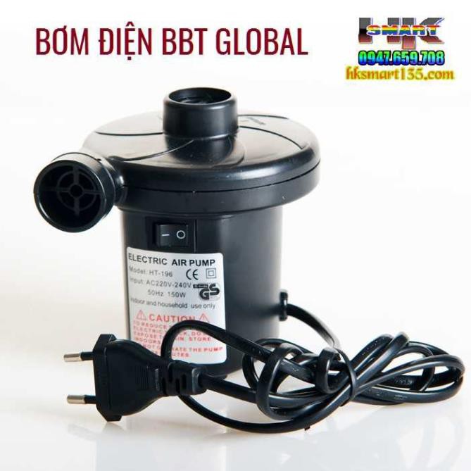 Bơm Điện Cầm Tay 2 Chiều 220V, Hút Chân Không, Bể Bơi, Ghế Hơi - Bảo Hành 6 Tháng