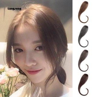 Phần tóc giả làm dày với mái ngố tự nhiên thời trang dành cho nữ