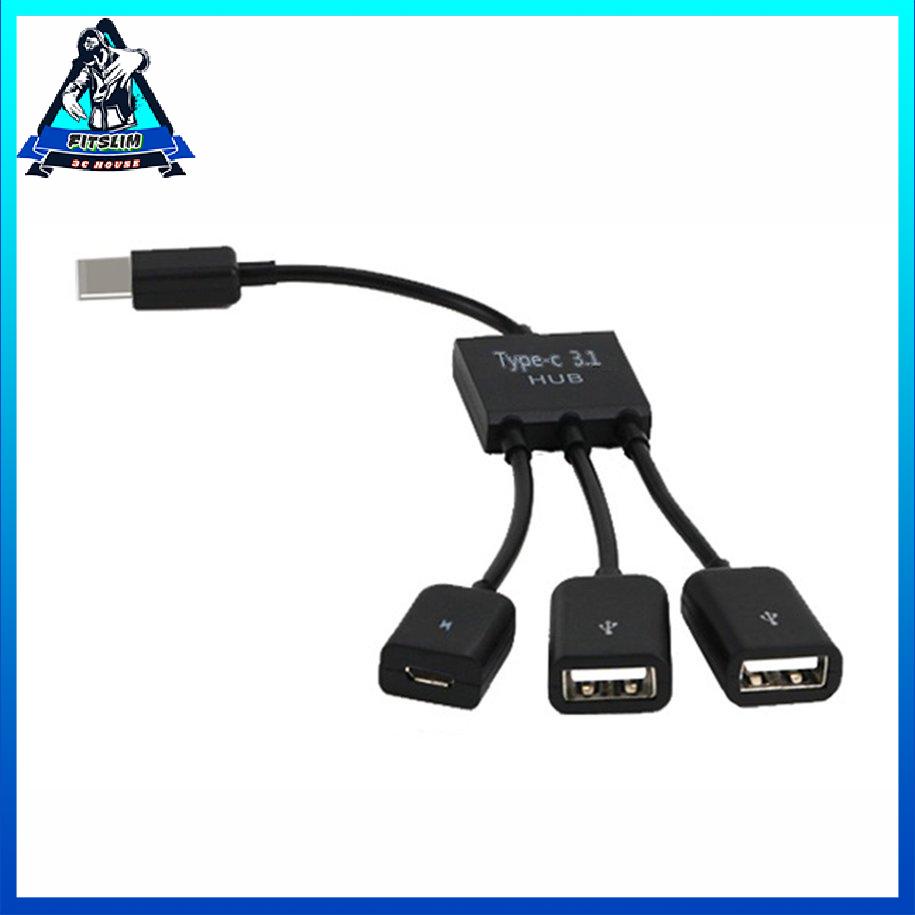 Cáp mở rộng USB Hub Type-c 3 Dây mở rộng tương thích Cáp dữ liệu nhanh [8/22]
