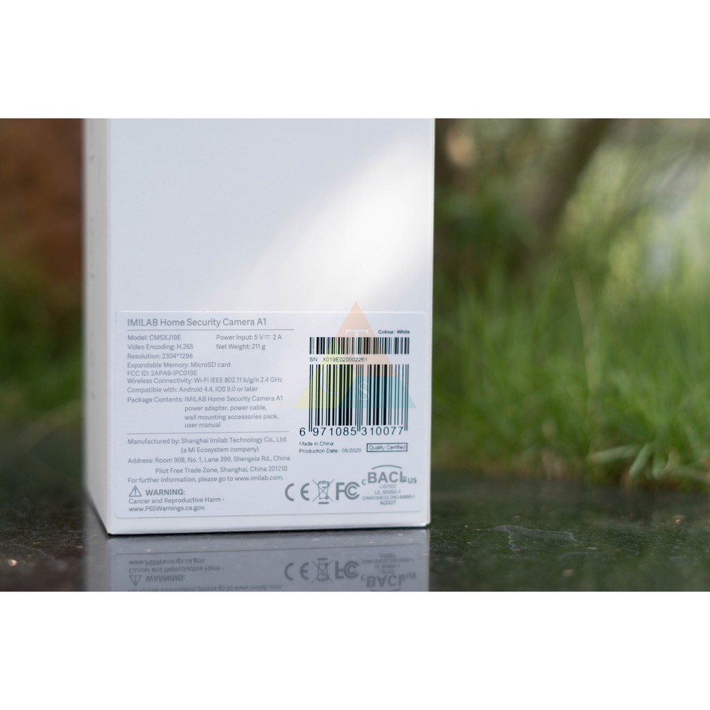 Bản quốc tế 2k 1296p Camera ip Xiaomi Imilab A1 xoay 360 độ | BigBuy360 - bigbuy360.vn