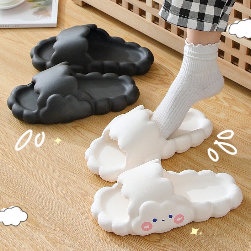 Dép bánh mì quai ngang ĐÁM MÂY siêu đẹp