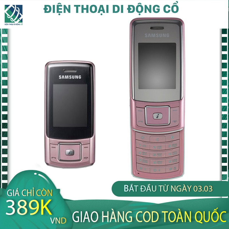 【GIÁ SỐC】Điện thoại cổ Samsung SGH-M620 Nắp Trượt Sành Điệu ZIN 100% Full Phụ Kiện - BH 12 tháng 1 đổi 1 trong tháng đầu