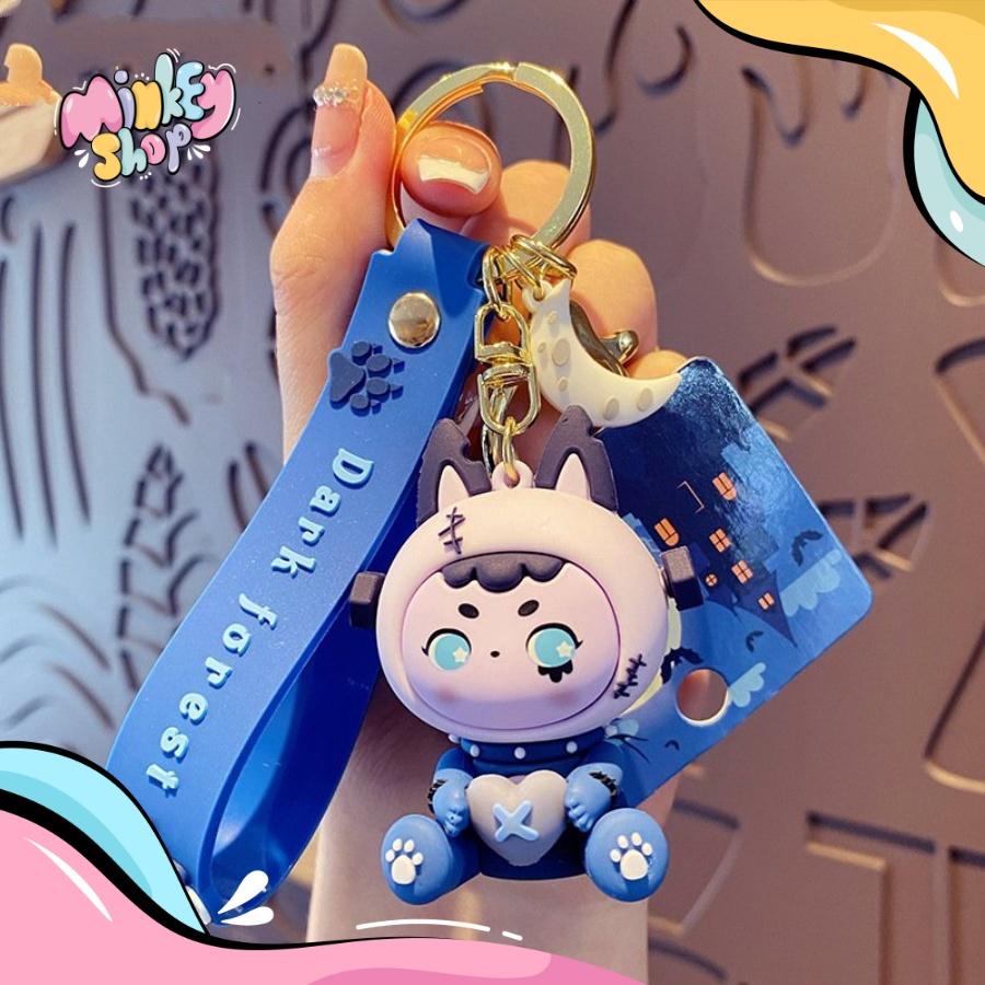 Móc Khoá Bé Phù Thuỷ DARK Đáng Yêu Nhiều Màu Dễ Thương Phụ Kiện Túi Xách, BaLo Cute 02MKBe -Minkey